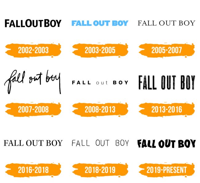 Fall Out Boy Logo Histoire