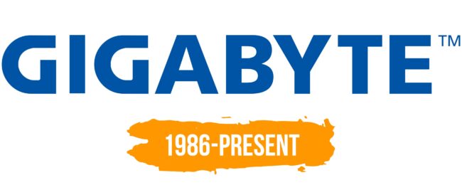 Gigabyte Logo Histoire