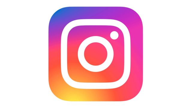 Instagram icon Logo 2016-Présent