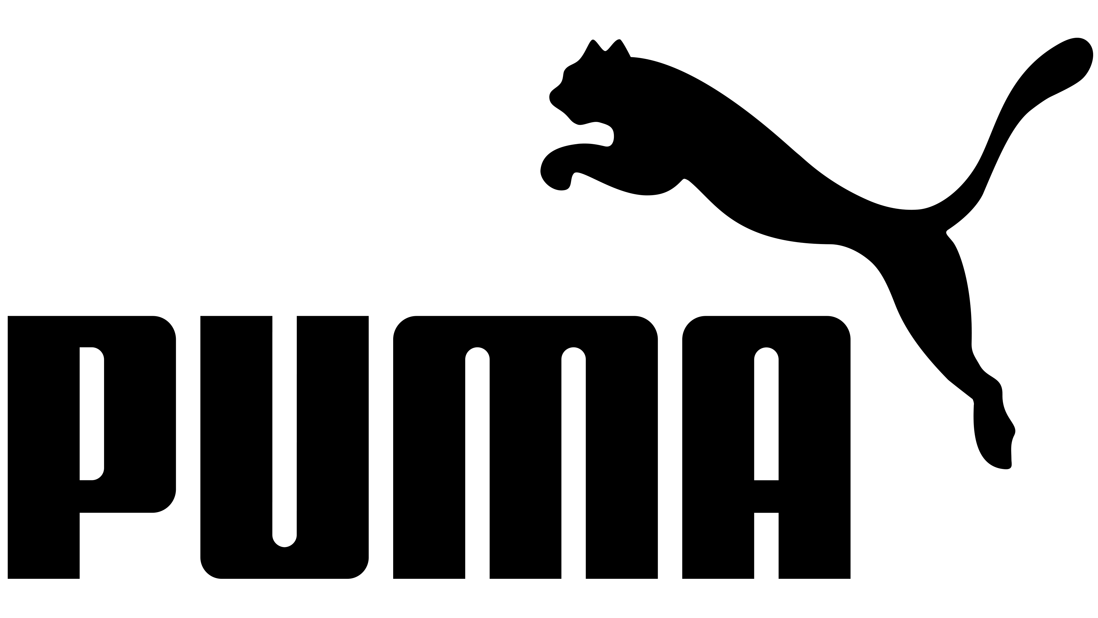 marque puma logo