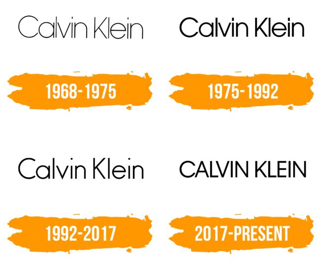 Calvin Klein Logo Histoire