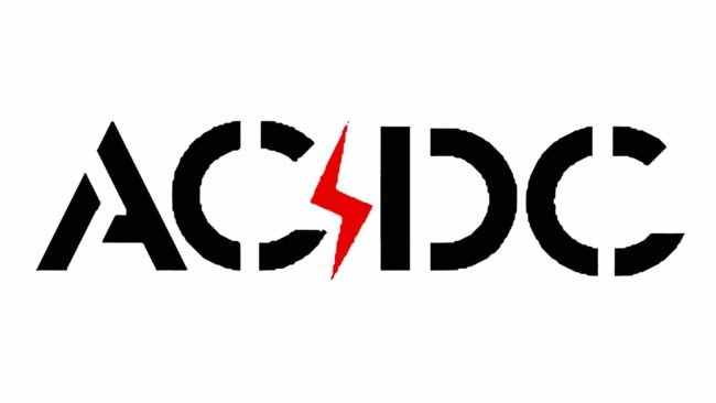 AC DC Logo 1974-1976