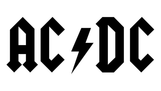AC DC Logo 1977-Présent