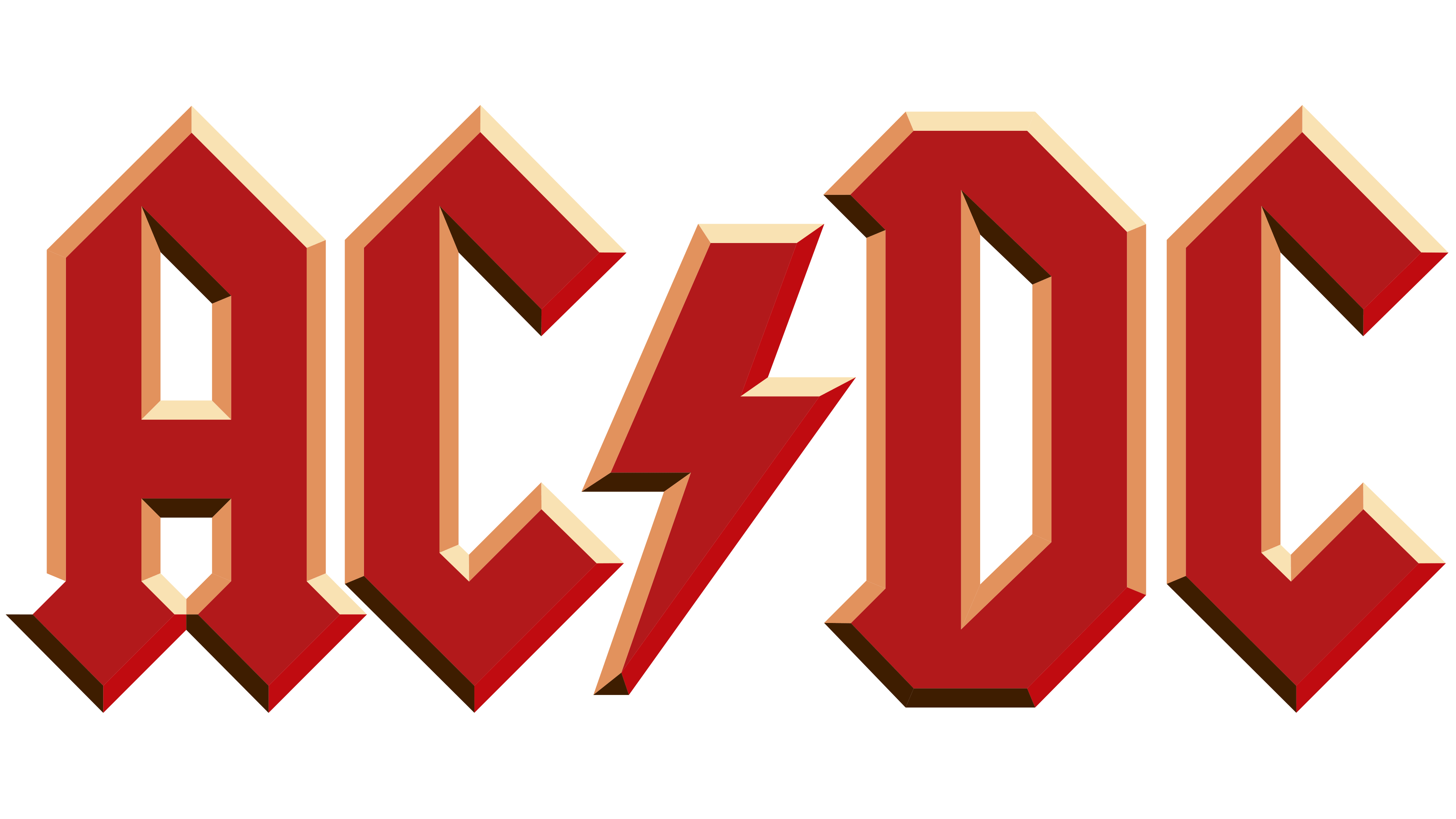 AC/DC Logo : histoire, l'emblème