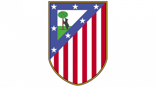 Atletico Madrid Logo 1950-1970