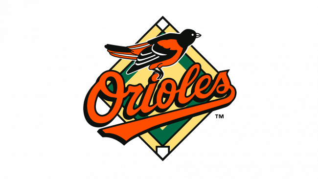 Baltimore Orioles Logo 1995-1997