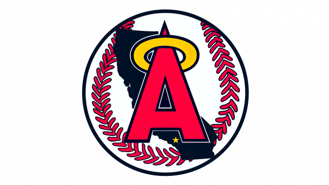 California Angels Logo 1986-1992
