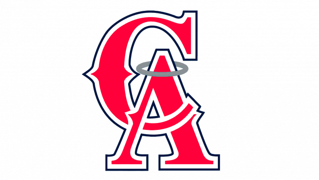 California Angels Logo 1995-1996