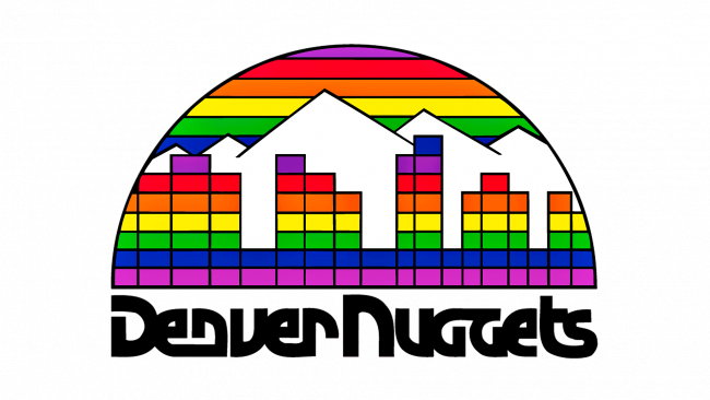 Denver Nuggets Logo 1982-1993