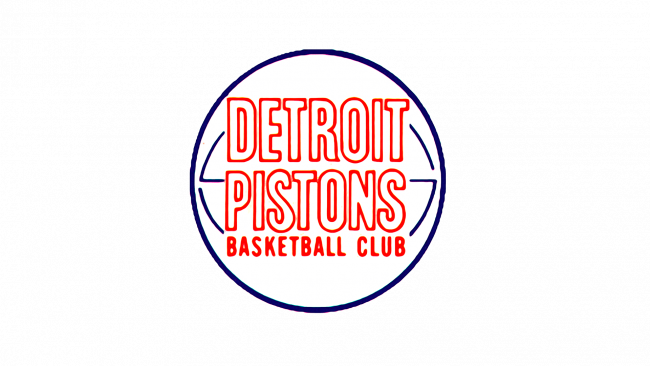 Detroit Pistons Logo 1971-1975