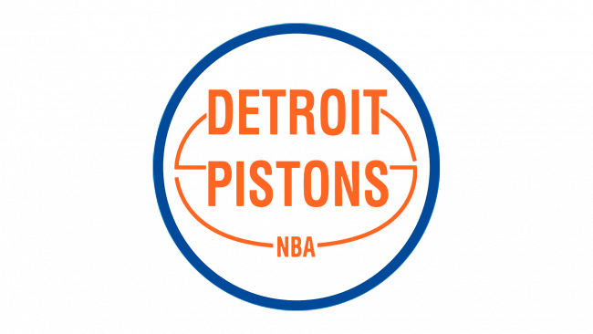Detroit Pistons Logo 1975-1979