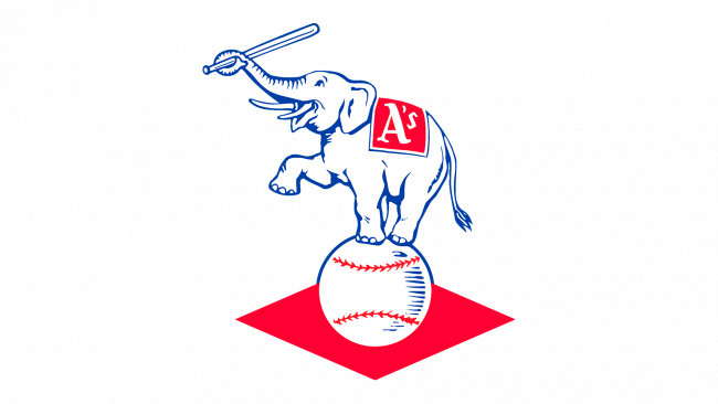 Kansas City Athletics Logo 1955-1967