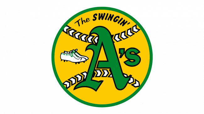 Oakland Athletics Logo 1971-1981