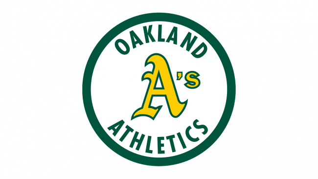 Oakland Athletics Logo 1982-1992
