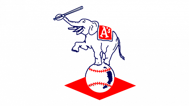 Philadelphia Athletics Logo 1954