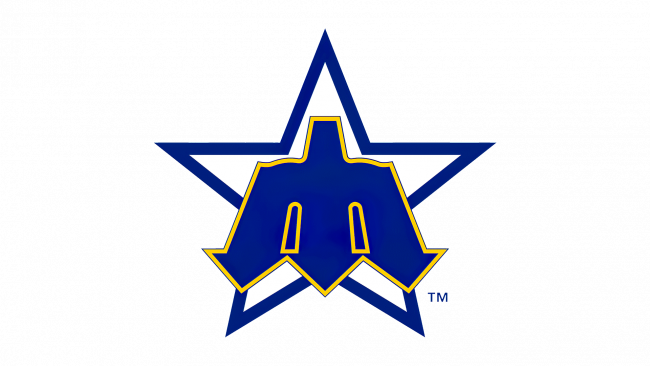 Seattle Mariners Logo 1981-1986