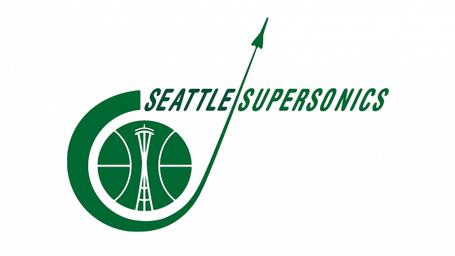 Seattle SuperSonics Logo 1968-1970