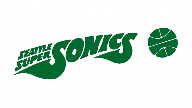 Seattle SuperSonics Logo 1972-1975
