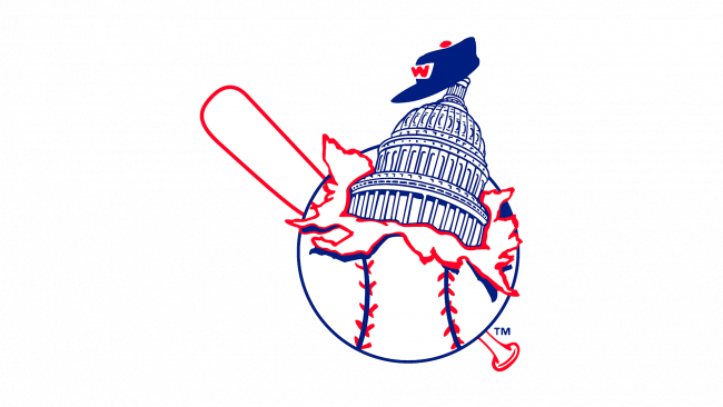 Washington Senators Logo 1953-1956