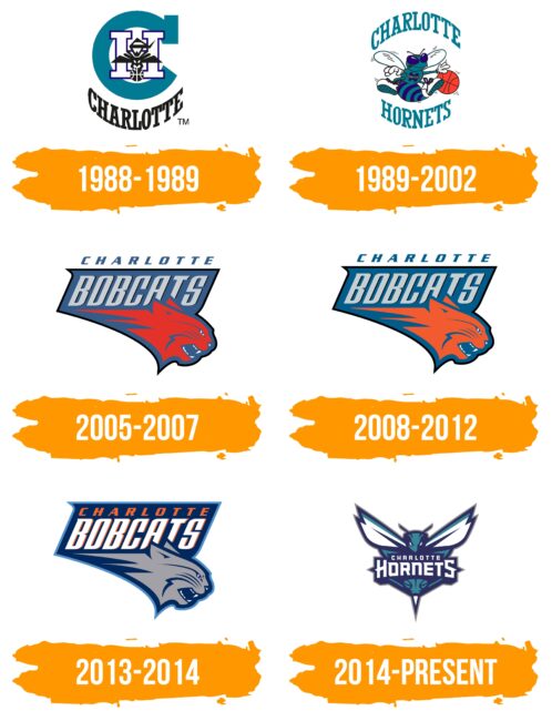 Charlotte Hornets Logo Histoire