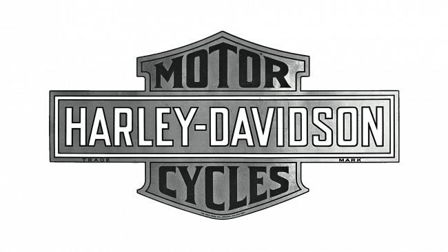 Harley Davidson Motorcycles Logo 1910-1953