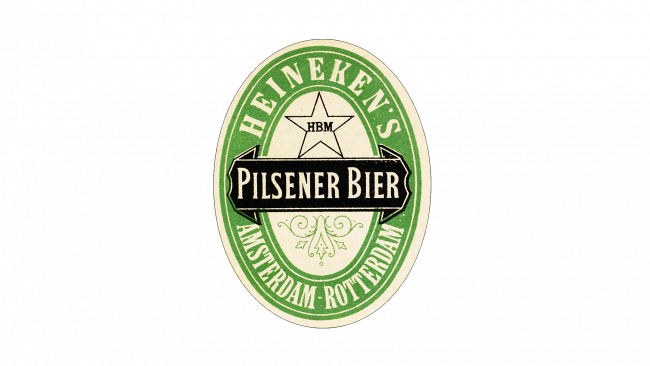 Heineken Logo 1884-1889