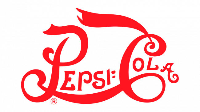 Pepsi Cola Logo 1905-1906