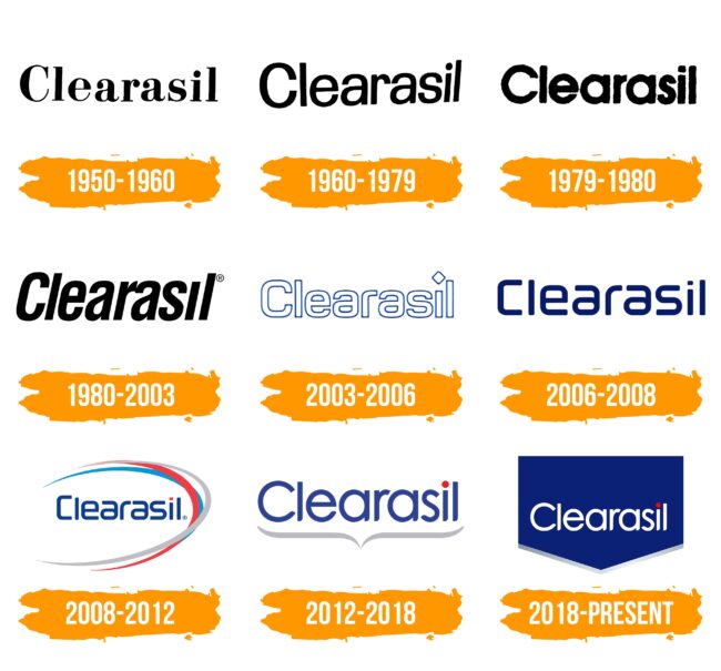 Clearasil Logo Histoire