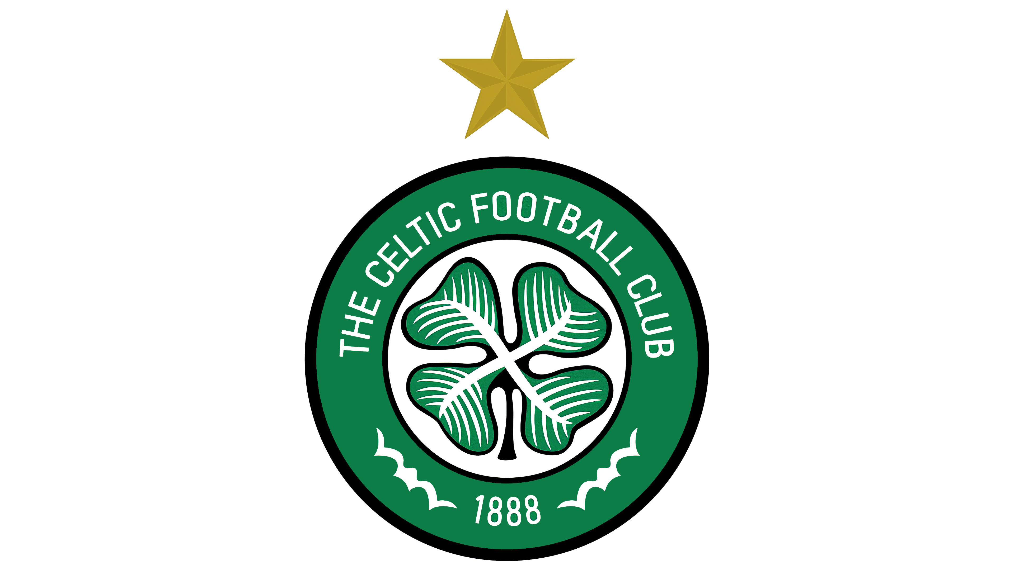 Personnalisé Glasgow Celtic Football Couleurs Anniversaire Bannière seul Nom et âge