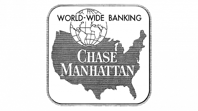 Chase Manhattan World Wide Banking Logo 1955-1961