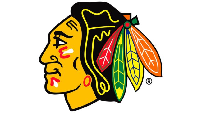 Chicago Blackhawks Logo 1989-1996