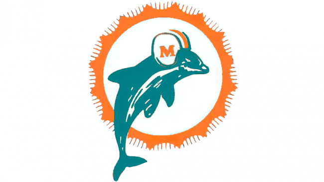 Miami Dolphins Logo 1966-1973