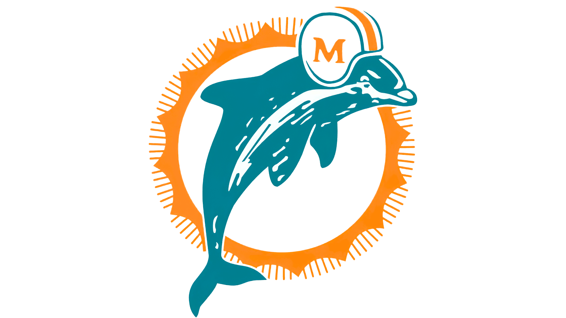 En 1974, la silhouette du dauphin sur le logo des Miami Dolphins a été dépl...