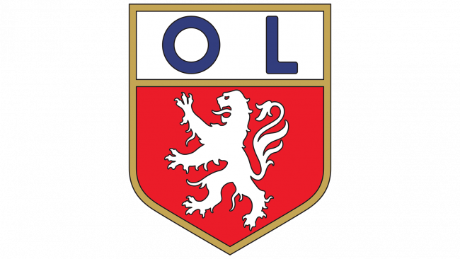 Olympique Lyonnais Logo 1965-1974