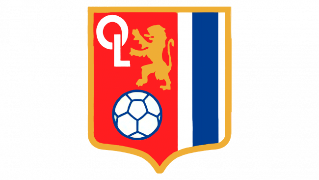 Olympique Lyonnais Logo 1974-1976