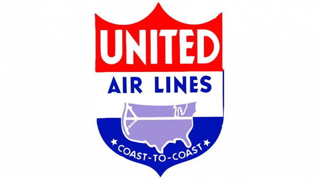 United Airlines Logo 1939-1940
