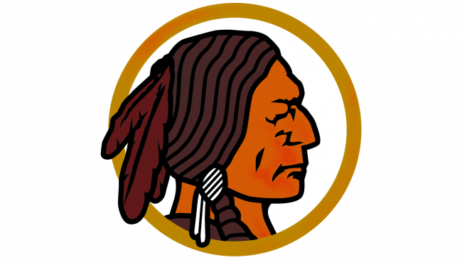 Washington Redskins Logo 1937-1951