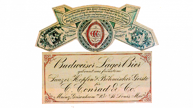 Budweiser Logo 1876-1942
