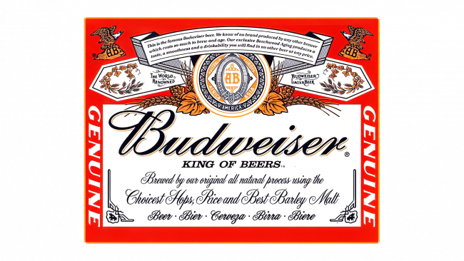 Budweiser Logo 1910-1945