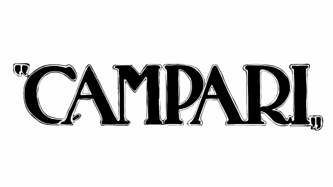 Campari Logo 1927-1928