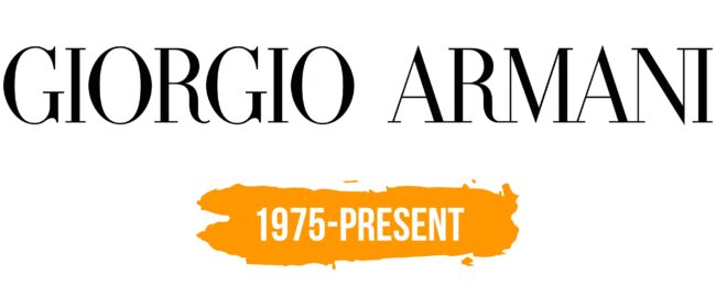 Giorgio Armani Logo Histoire