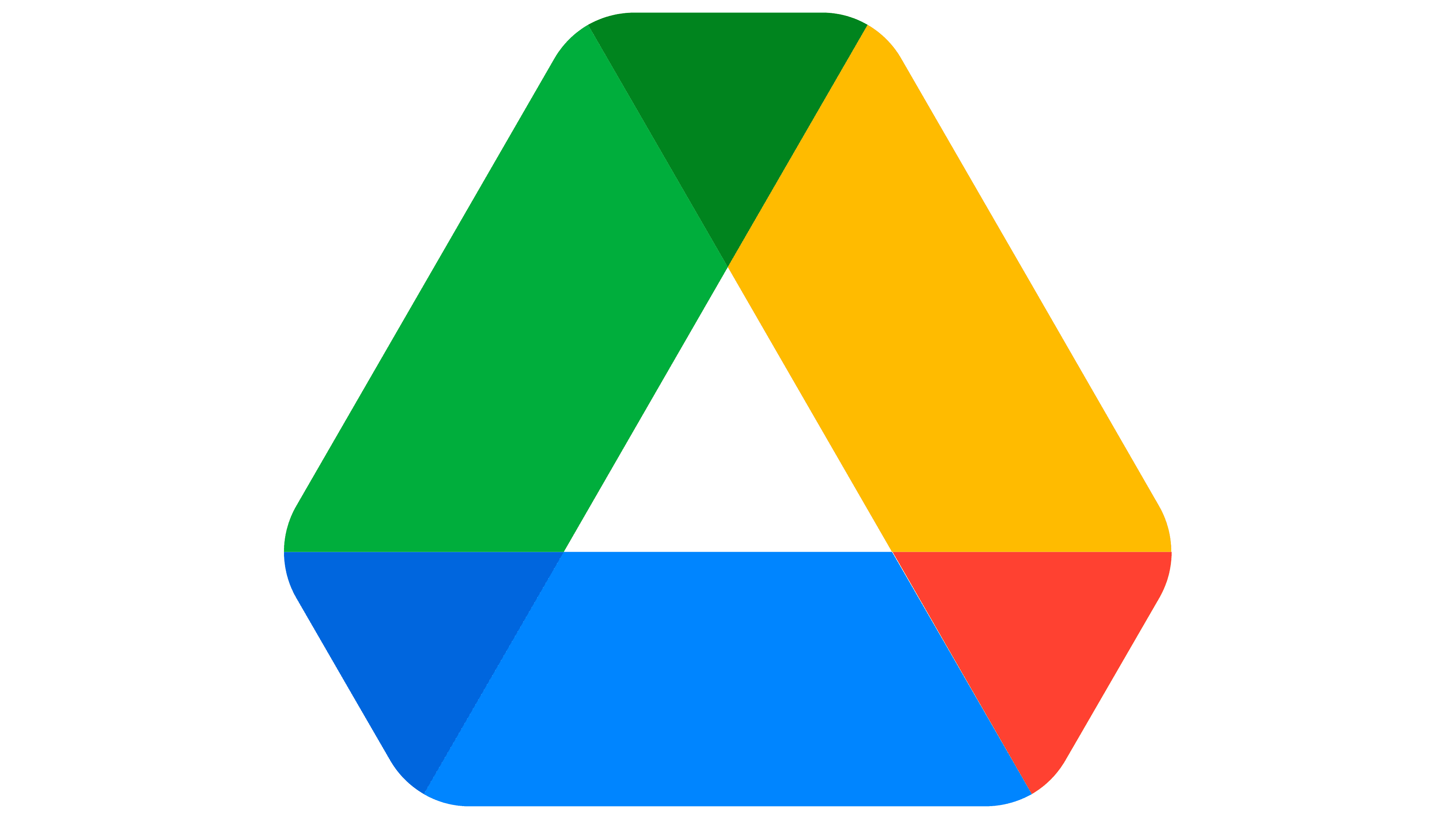 Google Drive Logo histoire, signification de l'emblème