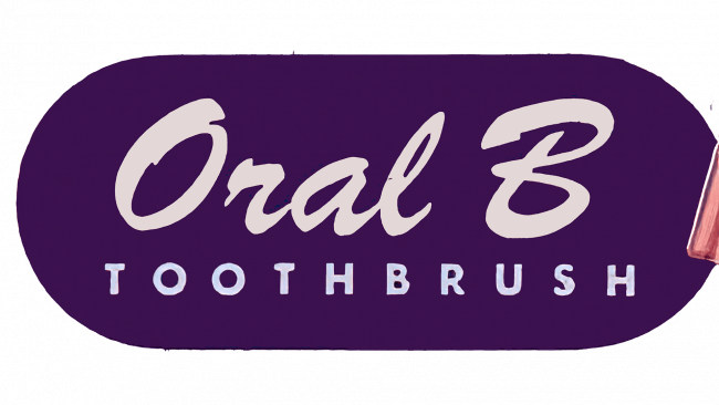Oral B Logo 1950-1965