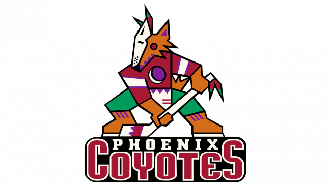 Phoenix Coyotes Logo 1996-1999