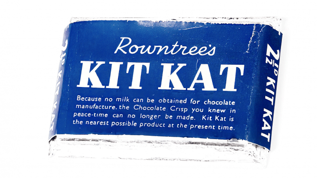 Rowntree's Kit Kat Logo 1945-1947
