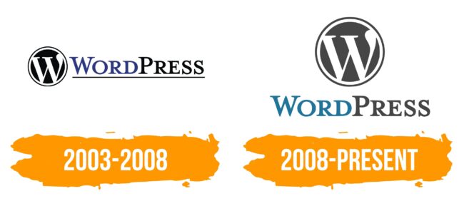 WordPress Logo Histoire