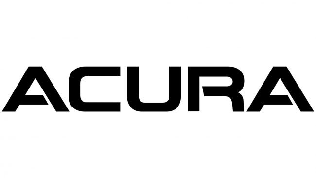 Acura Logo 1986-1989