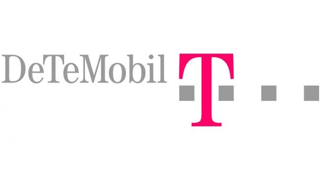 Deutsche Telekom Mobilfunk (DeTeMobil) Logo 1995-1996
