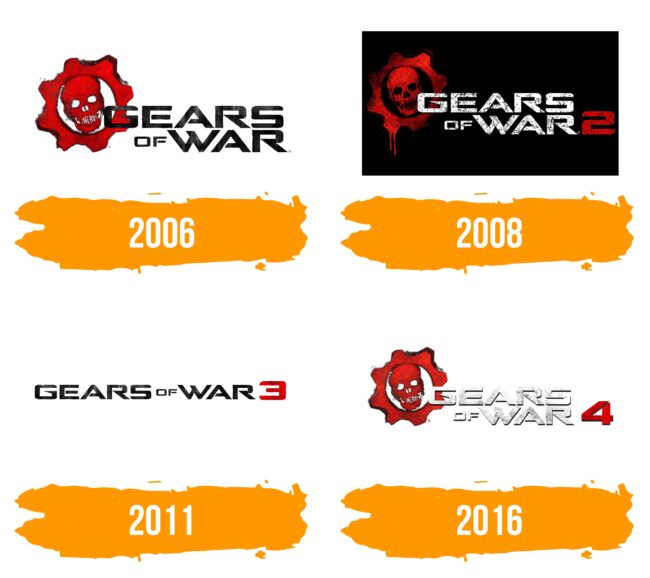 Gears of War Logo Histoire