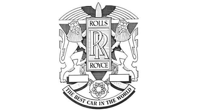 Rolls-Royce Motor Cars Logo 1911-1934